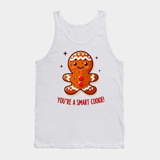 You're a Smart Cookie: Joyful Gingerbread Delight Tank Top